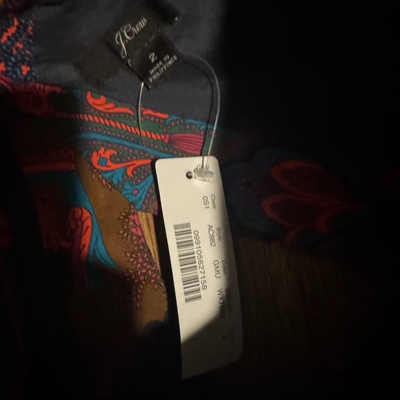 J Crew Tiered Ratti Scarf maxi dress NWT - Picture 6 of 6